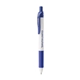 a blue trim / white pentel energel - x white barrel gel ink pen (medium)