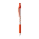 a orange trim / white pentel energel - x white barrel gel ink pen (medium)