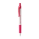 a pink trim / white pentel energel - x white barrel gel ink pen (medium)