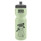 a gray 28 oz glow - in - the - dark sports bottle