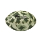 aerial view a digtl camouflage digi camo football shape stress ball, image 1 of 3