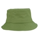 aerial view a olive classic cotton bucket cap, image 1 of 2