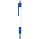 aerial view a blue 2757 trim & silver barrel colorama bright stylus pen, image 1 of 2