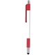 aerial view a red 187 trim & silver barrel colorama bright stylus pen, image 1 of 2