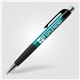 a teal 327 smoothy solids ballpoint pen