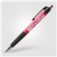 a pink 214 smoothy solids ballpoint pen