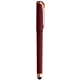 aerial view a burgundy 1815 islander softy rose gold gel pen w / stylus - colorjet, image 1 of 2