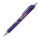aerial view a translucent purple 2695 galactic gel retractable pen - colorjet, image 1 of 2