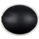 a black oval shaped chill patch cold pack