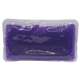 a purple gel beads hot / cold pack rectangle
