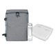 aerial view a gray speck cooler infuser lunch to go, image 1 of 2