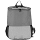 aerial view a grey ridge emblem cooler backpack, image 1 of 2