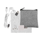 aerial view a white recycled ultimate colorful techie kit, image 1 of 2