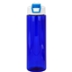 aerial view a blue two tone pop up 24 oz colorful bottle, image 1 of 2