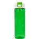 aerial view a green two tone pop up 24 oz colorful bottle, image 1 of 2