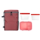 aerial view a red speck cooler lunch to go bagged set, image 1 of 2