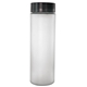 aerial view a smoke clear view 22 oz full color frosted glass bottle, image 1 of 2