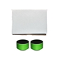 aerial view a green hockey puck bluetooth stereo effect set, image 1 of 2