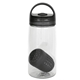 aerial view a smoke arch 18 oz recycled bottle with floating infuser, image 1 of 2