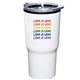 a pride1 pride collection 20 oz streetwise insulated tumbler