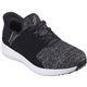 a black skechers go golf rover slip - ins mens golf shoe