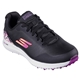 a black skechers go golf womens max 3 golf shoe