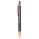 a graphite crossgate stylus pen - rose gold trim