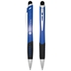 a sapphire blue aerostar(r) illuminated stylus pen