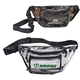 a group of tranparent pvc 3- zipper fanny pack