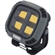aerial view a gray rechargeable 20w cob quad worklight, image 1 of 16