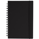 aerial view a black zelda recycled cover spiral journal - a5 5.5 x 8.3, image 1 of 2