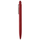 aerial view a red 7622 evo softy recycled aluminum pen w / stylus - laser, image 1 of 2