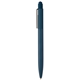 aerial view a navy blue 7694 evo softy recycled aluminum pen w / stylus - laser, image 1 of 2