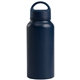 aerial view a navy blue 289 mariner - 31 oz double wall recycled stainless steel bottle, image 1 of 2