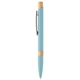aerial view a light blue 5503 reborn designer softy recycled aluminum pen - laser, image 1 of 2