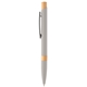 aerial view a light gray cool gray 4 reborn designer softy recycled aluminum pen - laser, image 1 of 2
