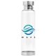 aerial view a clear bergen - 27 oz tritan renew sport water bottle - colorjet, image 1 of 3
