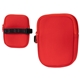aerial view a red cup cadet zippered pouch, image 1 of 2