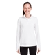 aerial view a white tasc performance inc - womens recess quarter - zip pullover, image 1 of 8