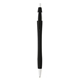 aerial view a black w/blue ink dart click pen - custom pens, image 1 of 4