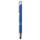 aerial view a navy pms286 ali dual - function stylus pen, image 1 of 3