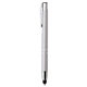 aerial view a silver pms877 ali dual - function stylus pen, image 1 of 6