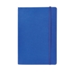 aerial view a dark blue pms2736 neoskin(r) soft cover journal notebook, image 1 of 5