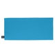 aerial view a light blue cooling headband with 100 rpet material, image 1 of 2