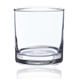 aerial view a clear 11 oz alexandria arc rocks glass, image 1 of 3