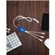 a group of skye duallink charging cable 2a with usb hub