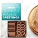 a group of 6 piece cookie and confection gift box with pretzels