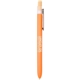 aerial view a orange paige recycled ocean bound plastic pen, image 1 of 2