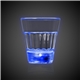 aerial view a blue light up blue shot glass, image 1 of 3