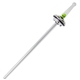 aerial view a clear 24 light up ufo sword w / sound, image 1 of 4